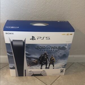 Sony PS5 Console Black and White